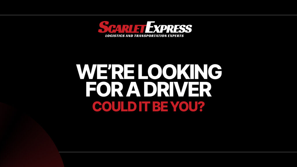 Were Looking For A Driver – Could It Be You